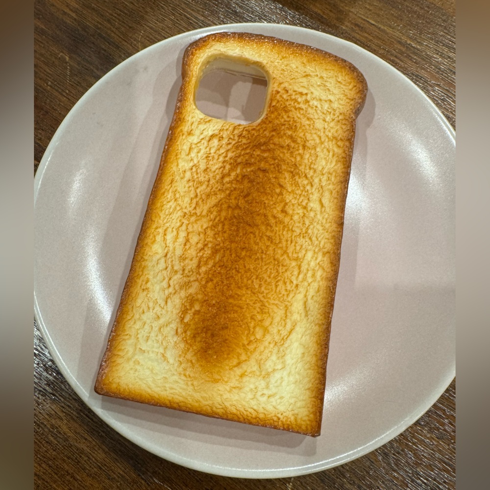 Brown Toast Phone Case for iPhone 14! So FUN, unique, a little but sassy…